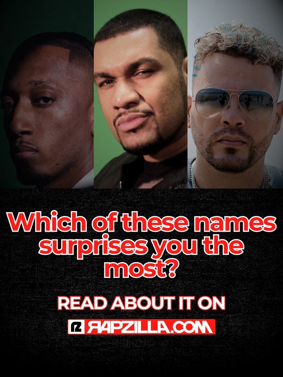 20 artists with a following all over the world. Christian Rap is here to stay! Which of these surprises you the most?

rapzilla.com/2025-11-top-20…