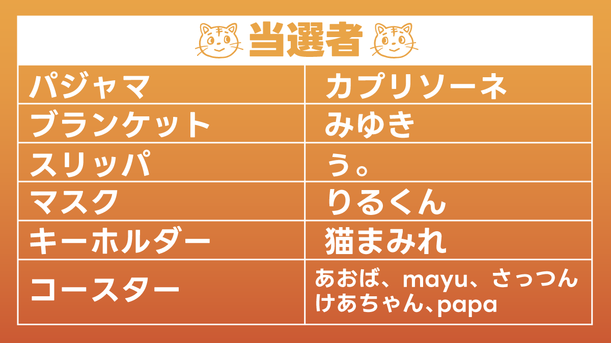 whowatchtonko's tweet photo. 当選者の方はご確認くださ〜い！
ツリー（返信）に公式LINEのURLがありますので登録してお待ち下さい。 https://t.co/zHkSOBQhQo