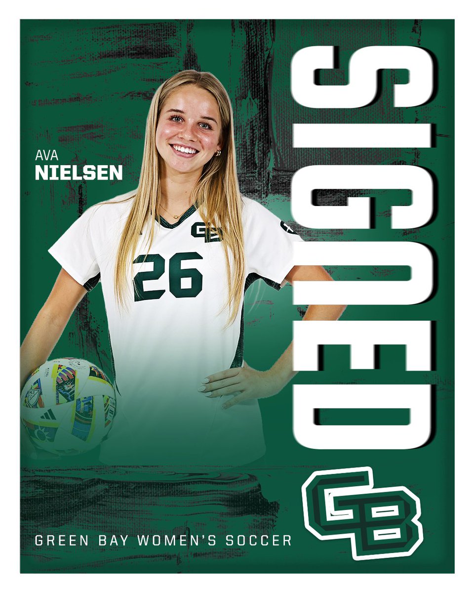 gbphoenixwsoc's tweet image. Also joining the squad next season is Ava Nielsen! Nielsen comes to Green Bay from Waunakee, Wisconsin 🧀

#RiseWithUs