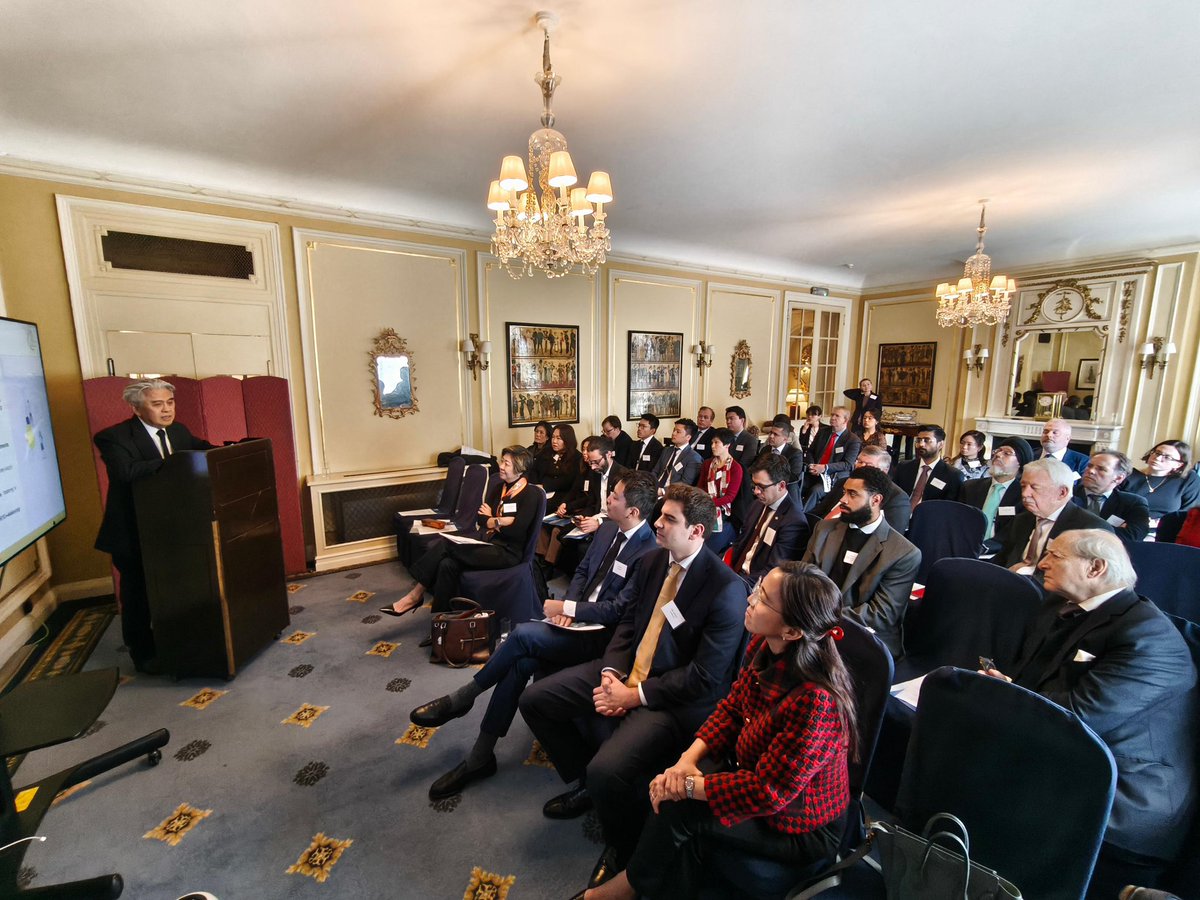 London ETO, InvestHK and HKTDC, co-hosted a seminar with HK Association featuring Daniel Fung, Vice Chairman of the Financial Services Development Council, who spoke on “Stablecoins, Sustainable Finance, and Strategic Collaboration: Legal and Regulatory Insights from Hong Kong.