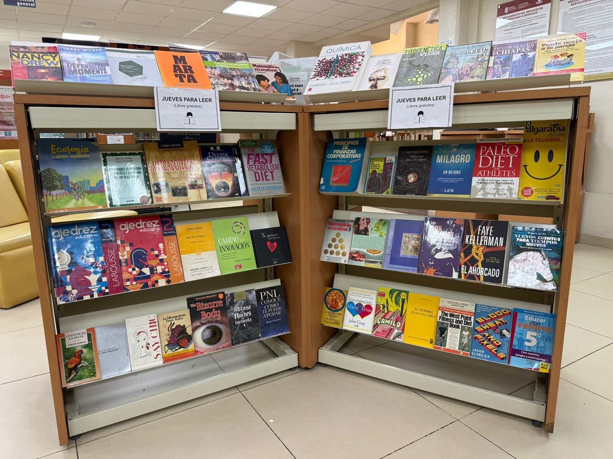 Bibliotecas_Mx's tweet image. 📚✨ ¡Hoy es jueves de #LibrosParaTodos!
Visita la Biblioteca Pública en Mexicali, Baja California, y descubre los nuevos títulos de esta semana.
¡Leer te lleva a nuevos mundos! 🌎💙
#FomentoALaLectura #RedNacionalDeBibliotecasPúblicas
👉facebook.com/share/p/17HRwW…