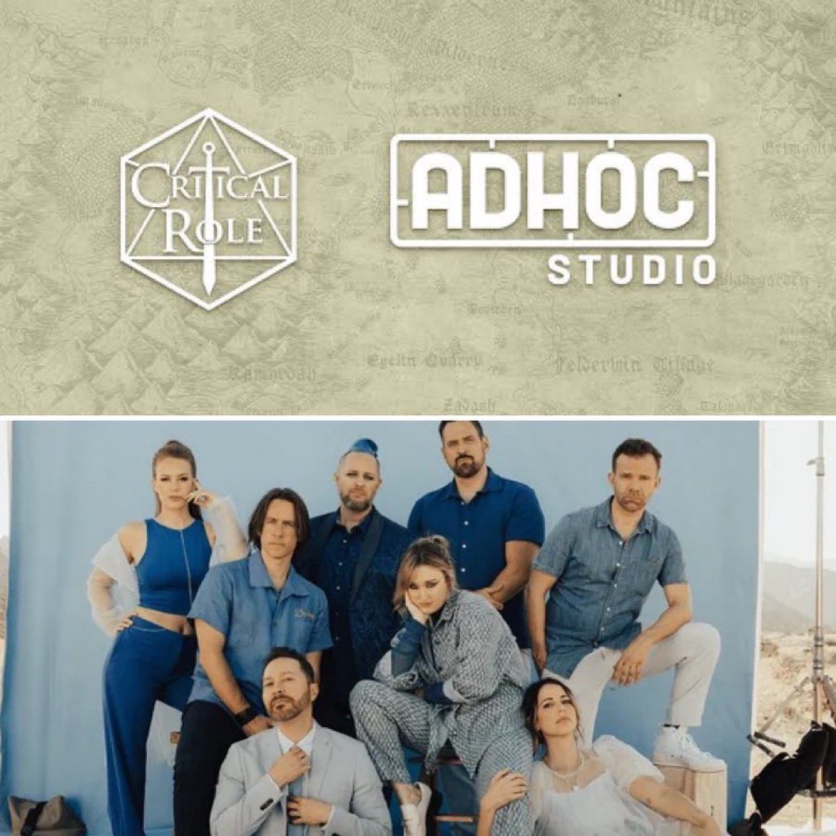 DomTheBombYT's tweet image. With Dispatch now finished AdHoc Studio’s next game will be a Critical Role game set in Exandria 🗡️ 🔥