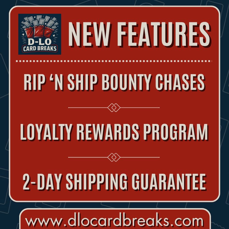 dlocardbreaks's tweet photo. LIVE TONIGHT!!

Spots are still available if you haven’t joined yet and want to get in on it. 

#baseballcards #cardcollecting #cardbreaks #bowman #bowmanchrome https://t.co/l7BPTuyweq