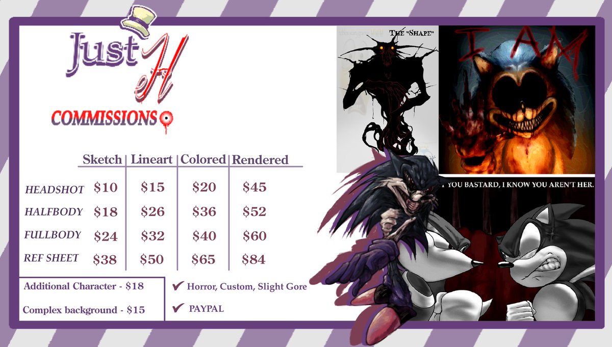 Just H (COMMS OPEN - 2/5 🤑 - ko-fi) tweet media