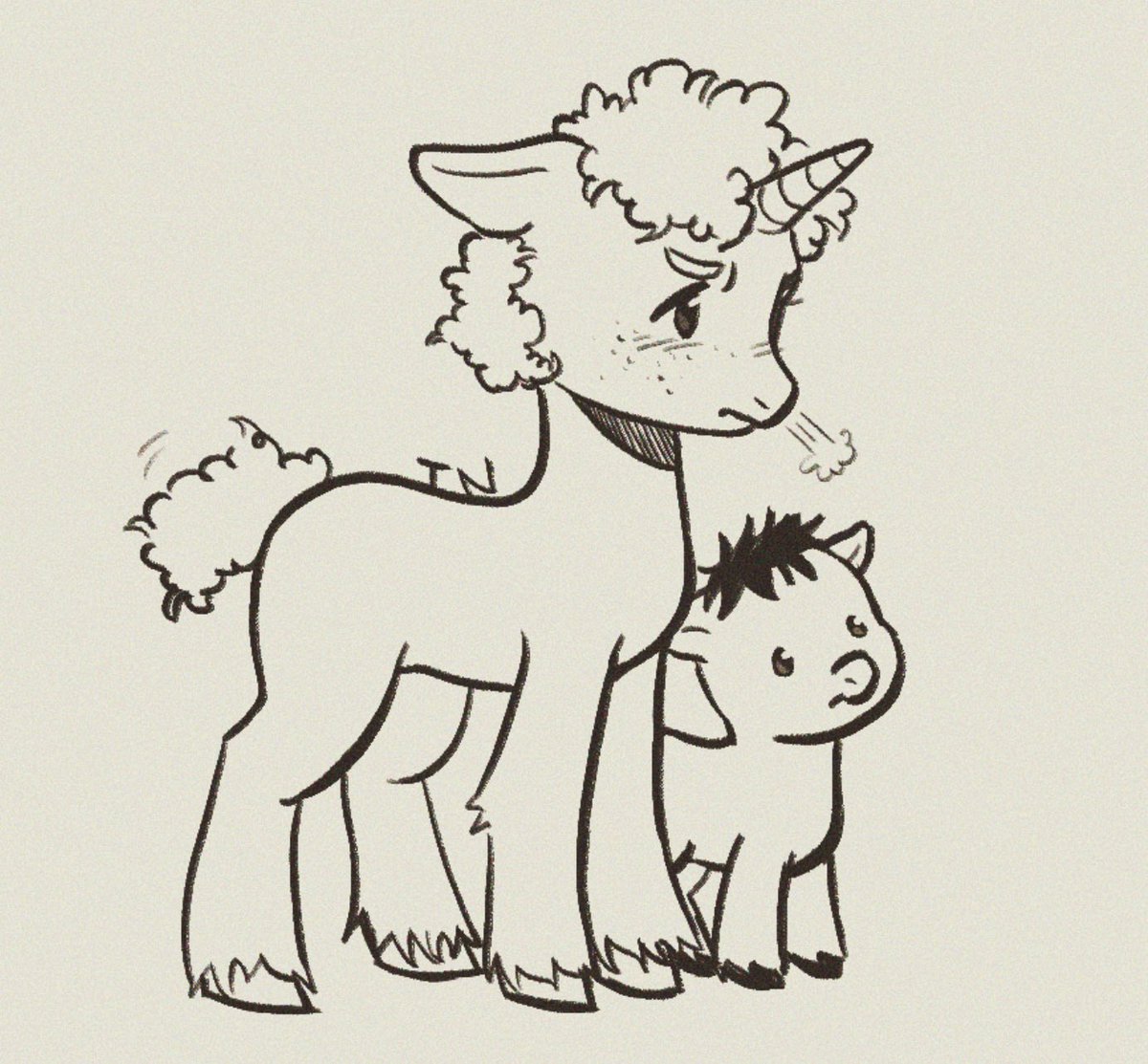 Would u be scared if he stomped his hoof and huffed at u

#sptwt #kyleBroflovski