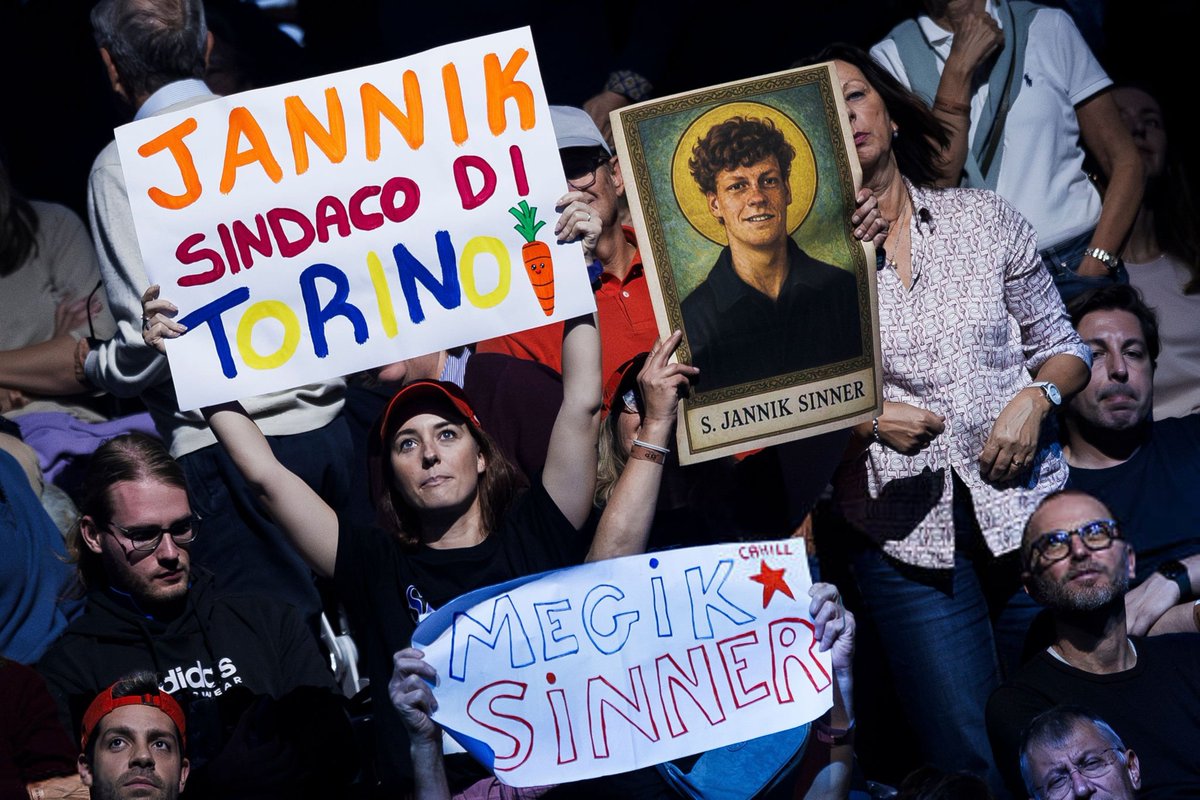 Fans Jannik Sinner 

#NittoATPFinals