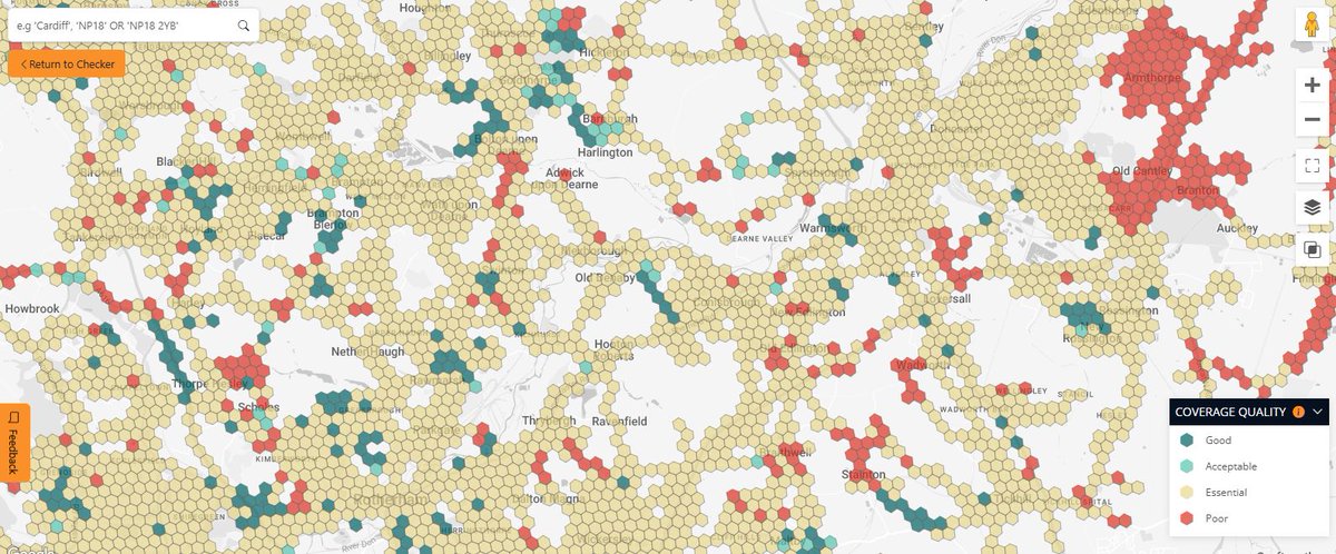 superfastSY's tweet image. Following publicity in the summer about our mobile mapping project utilising bin lorries, we are delighted to announce the release of our mobile coverage checker!
Have a look, see which network provides the best coverage in the places you visit the most: buff.ly/cb2nSoY