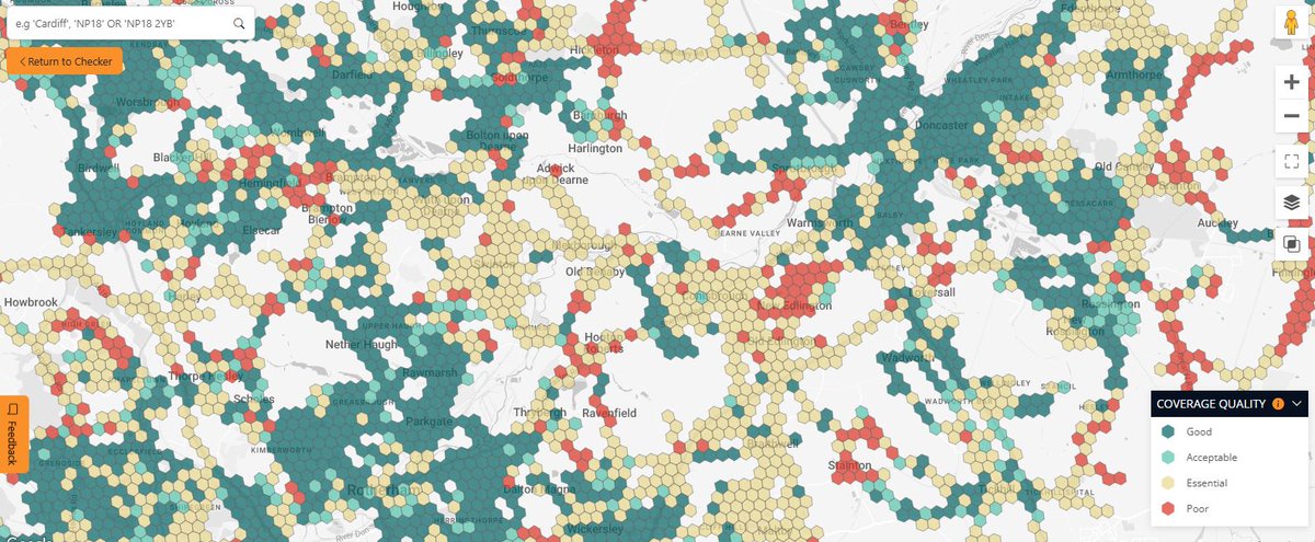 superfastSY's tweet image. Following publicity in the summer about our mobile mapping project utilising bin lorries, we are delighted to announce the release of our mobile coverage checker!
Have a look, see which network provides the best coverage in the places you visit the most: buff.ly/cb2nSoY