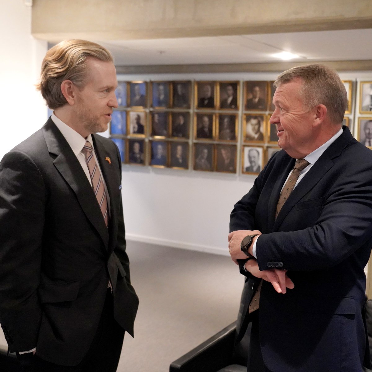 It has been a privilege to meet with Prime Minister Frederiksen, Minister  for Foreign Affairs Løkke Rasmussen, and Minister of Defence Poulsen during  my first week as the United States Ambassador to