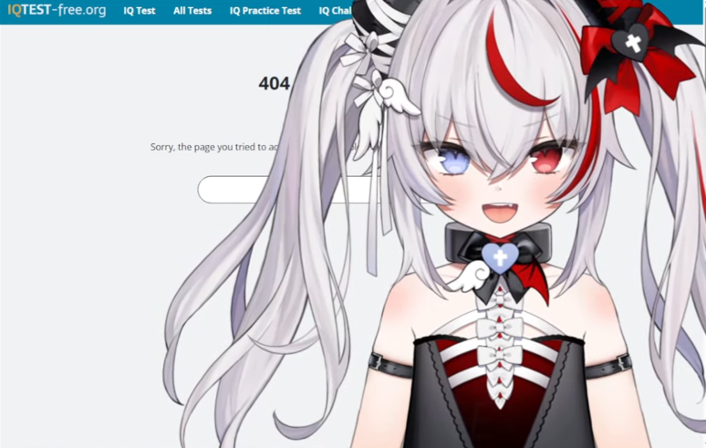 TheZuhark's tweet photo. Remi took an IQ test and got 404. Such a genius. #remiLIVE https://t.co/7bRKMYB6pC
