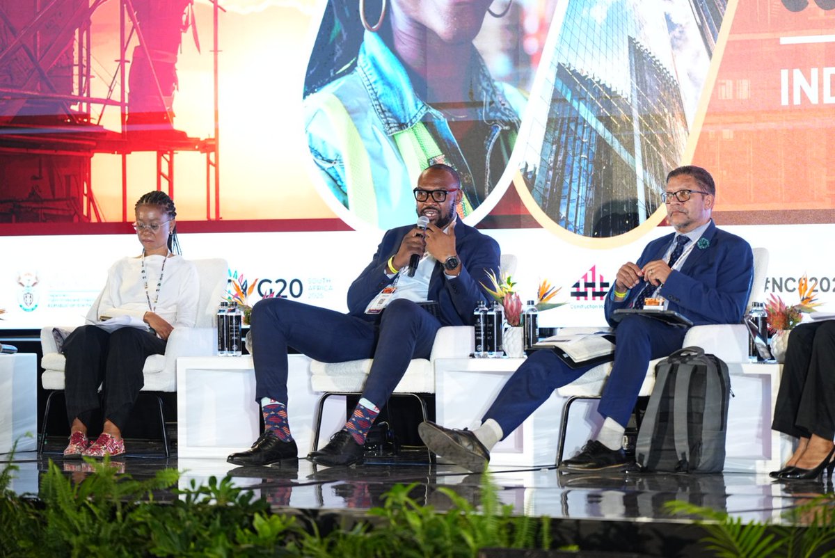 IDT_org's tweet image. IDT Chairperson, Ms. Zimbini Hill, participated as a panelist at the National Construction Summit 2025.
#IDT #NationalConstructionSummit2025 #InfrastructureDevelopment #PublicSector #ConstructionIndustry #LeadershipInAction #BuildingTheFuture