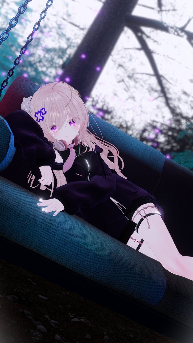 おはよ～！
最近しゃべりながらいびきをかき始めるらしいとぅばめむぎさんだよ🦆🌾
実は今日はお休み！その代わり土日がお仕事です...

今日も皆さん良い一日になりますように🍀✨

「こっちにおいでよ。」

#Eku3D 
#VRChat