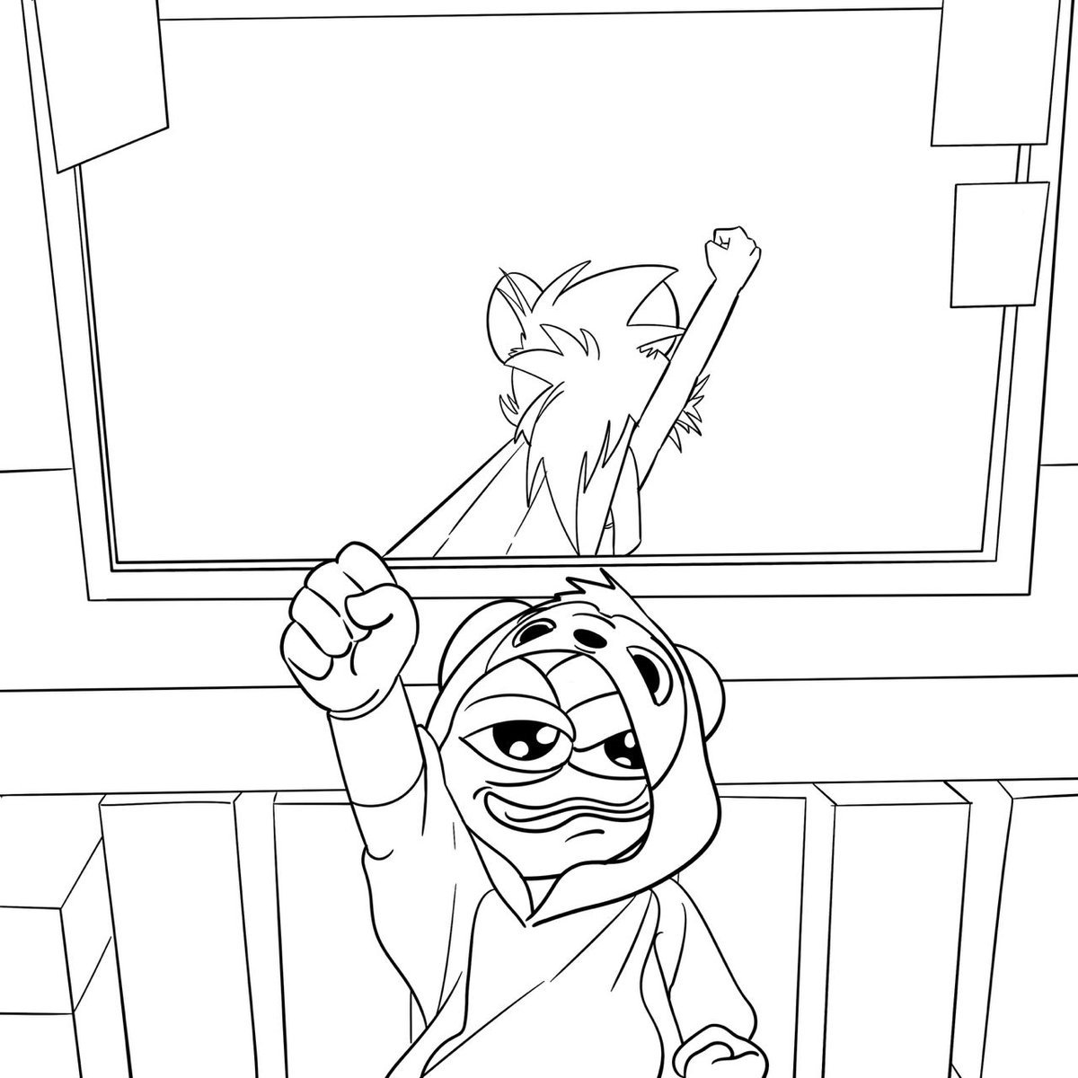 BrookdrawsArts's tweet image. line art                                          after line art
#digitalartist #visualartist #openforcommissions