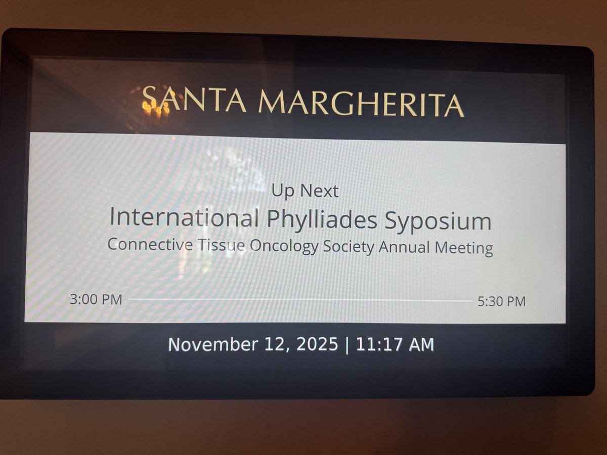 DrJamesJakub's tweet photo. Amazing job! Honored to participate. As you noted we have a lot of work to do to do. 

Phylliades 🤦‍♂️ maybe some solace that the host hotel also spelled symposium wrong? https://t.co/tHMRHKvStx