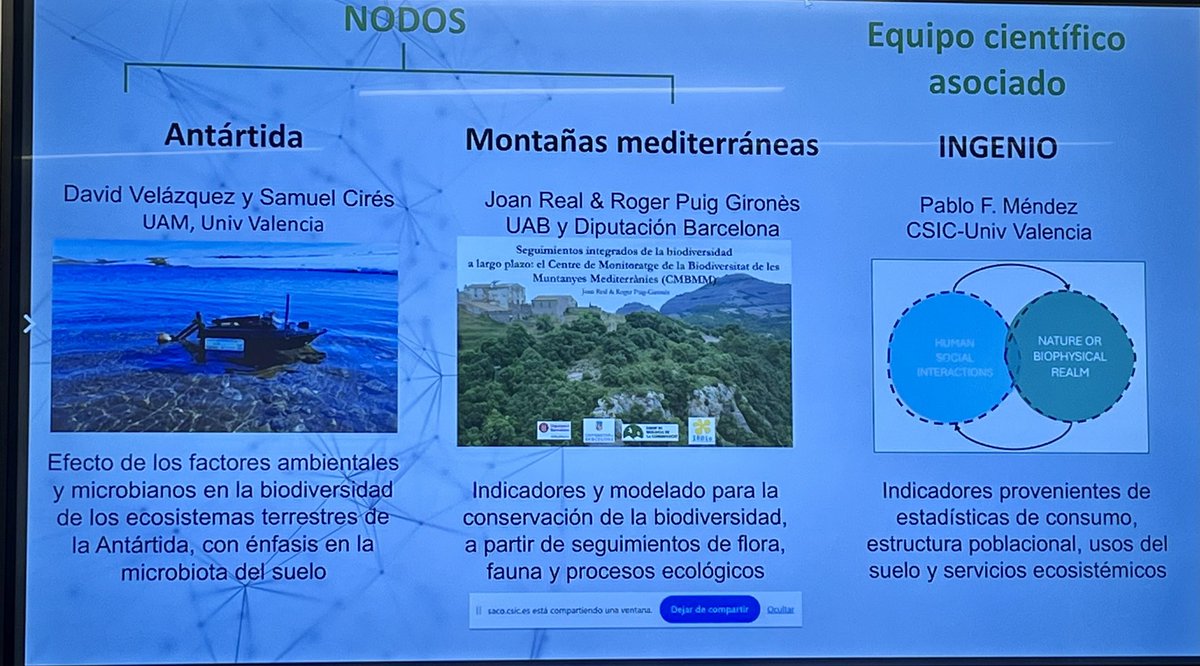Molt contents d’haver participat a la jornada de #LterSpain lter-spain.csic.es que agrupa nodes seguiment a llarg termini biodiversitat i processos ecològics. A partir d’ara el nostre equip en formarà part amb el Centre Monitoratge Biodiversitat. <a href="/BiologiaUB/">Facultat de Biologia UB</a> <a href="/IRBioUB/">IRBioUB</a> i <a href="/diba/">Diputació de Barcelona</a>