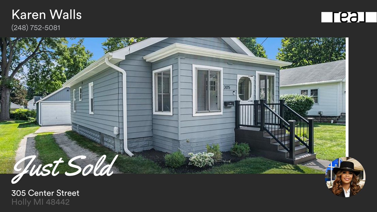 🛌 3 🛀 2 🚘 2
📍 305 Center Street, Holly, MI, 48442

My latest sale on RateMyAgent.
Licensed Realtor 6501269021
rma.reviews/bc911hh8cp7s

...
#ratemyagent #realestate