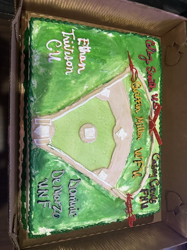 Jup_Baseball's tweet image. 📣Congratulations Warrior class of 2026 📣
Ethan ➡️Clemson 
Griffin ➡️Wake Forest
Colby ➡️South Bama 
Dom ➡️North Florida 
Casey ➡️Freed-Hardeman
It’s takes a village!
#signingday #baseball #commits #onemore