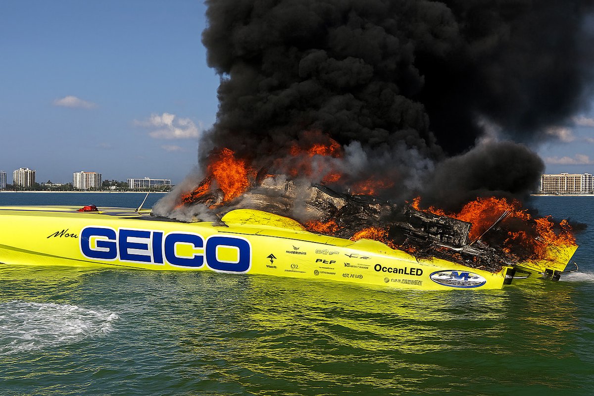Do you know what to do when your boat catches fire? Take a look at these USCG-approved emergency steps: boats.com/on-the-water/w…