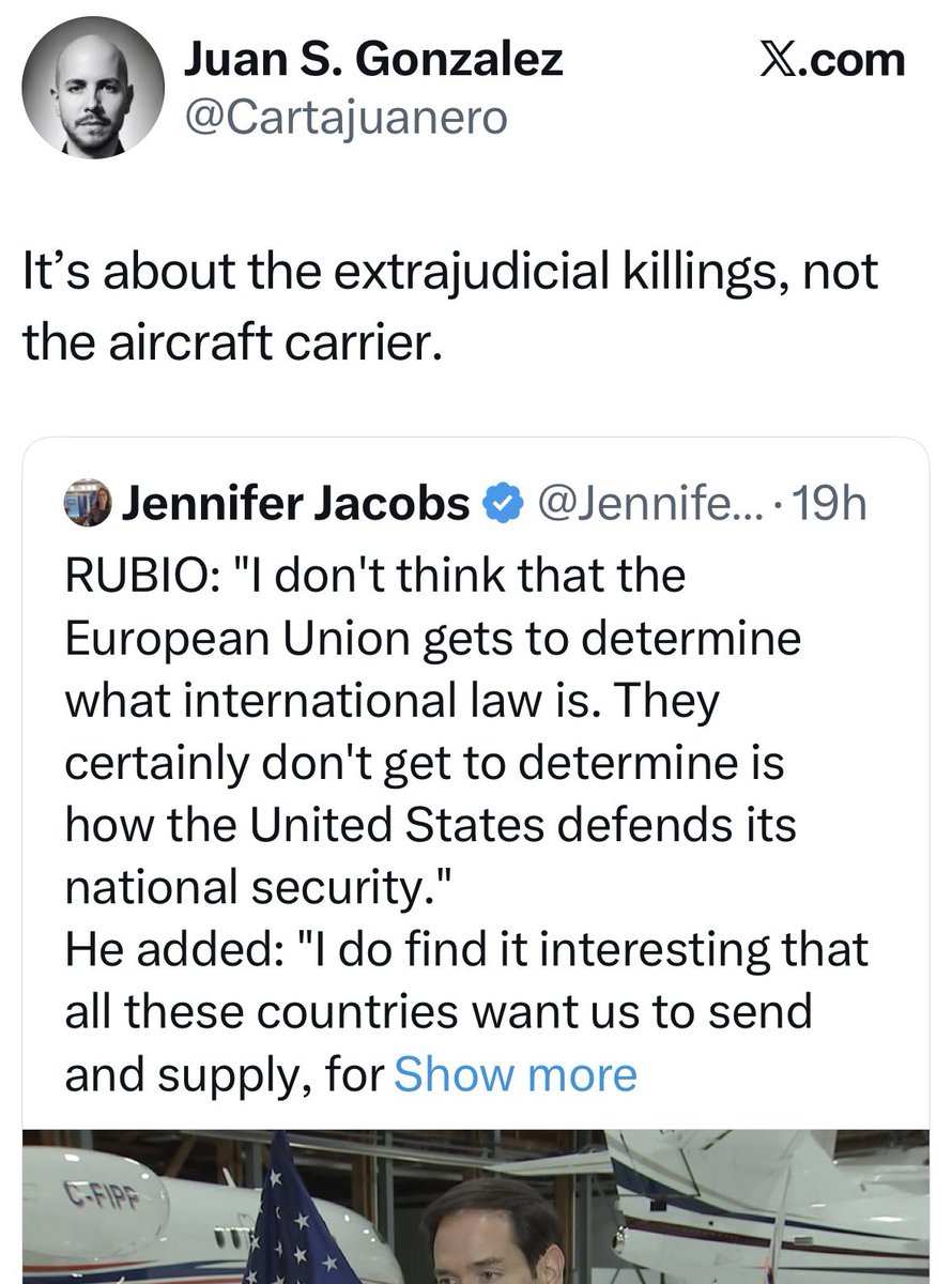 A RESPONSE TO A MAN WITH QUESTIONABLE AUTHORITY

TO: <a href="/Cartajuanero/">Juan S. Gonzalez</a>

Juan, glad to see you suddenly care about extrajudicial killings, although we both know this new concern looks like a desperate attempt to polish a very tattered reputation.

I am deeply skeptical of your claim