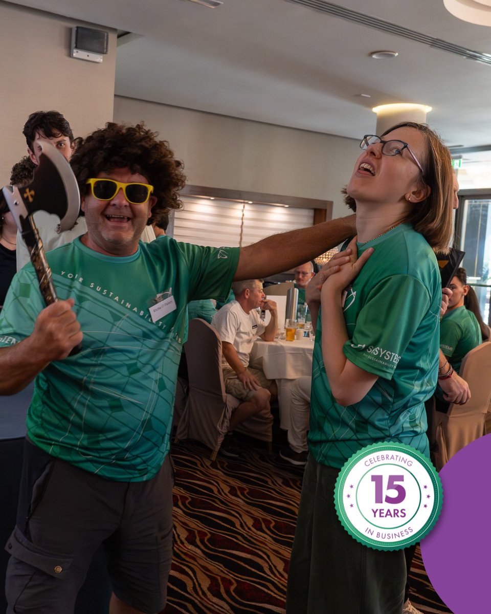 systems_se's tweet image. Our 15 year celebrations continued with a Murder Mystery night. Turns out solving clues feels a lot like solving energy mysteries. Great laughs, great teamwork. 🕵
#lifeatsesystems #15YearsStrong #DynamicEvents #WorkCulture