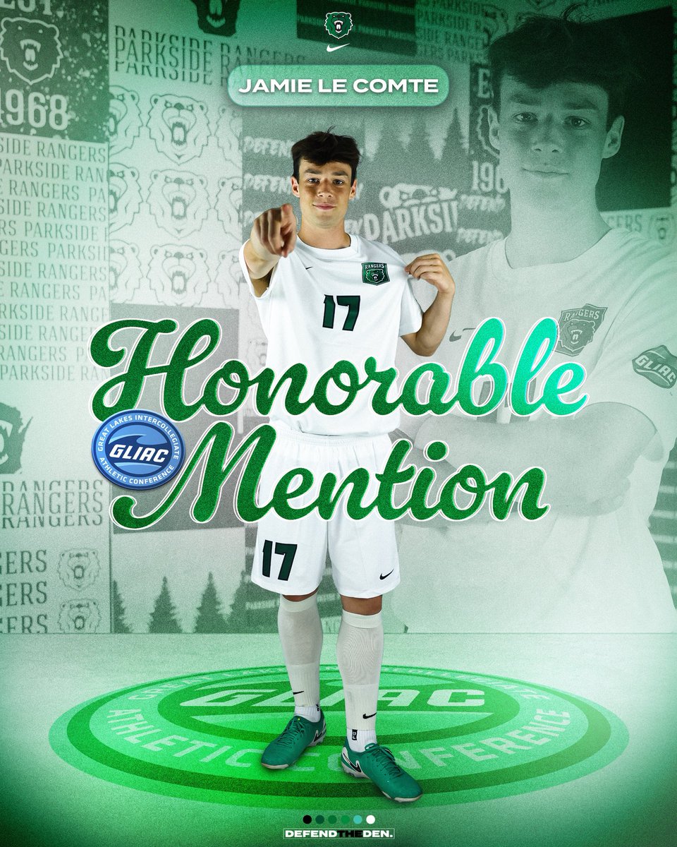 ‼️ALL-GLIAC HONORS‼️

Eduardo Aguilera-Guillen ➡️ First Team
Daniyal Rana ➡️ First Team
Jaime Vazquez ➡️ Second Team
Jamie Le Comte ➡️ Honorable Mention

#DefendTheDen // #RangerGRIT