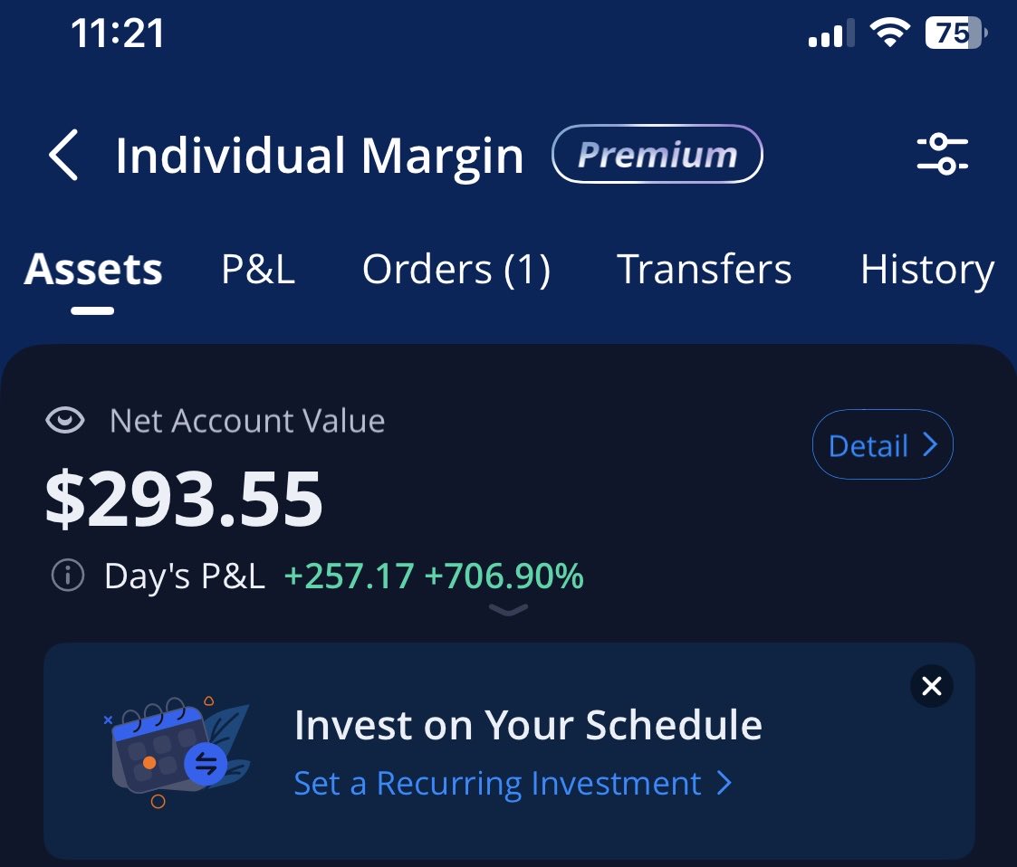 Make it 700% i dont make the rules <a href="/unusual_whales/">unusual_whales</a>