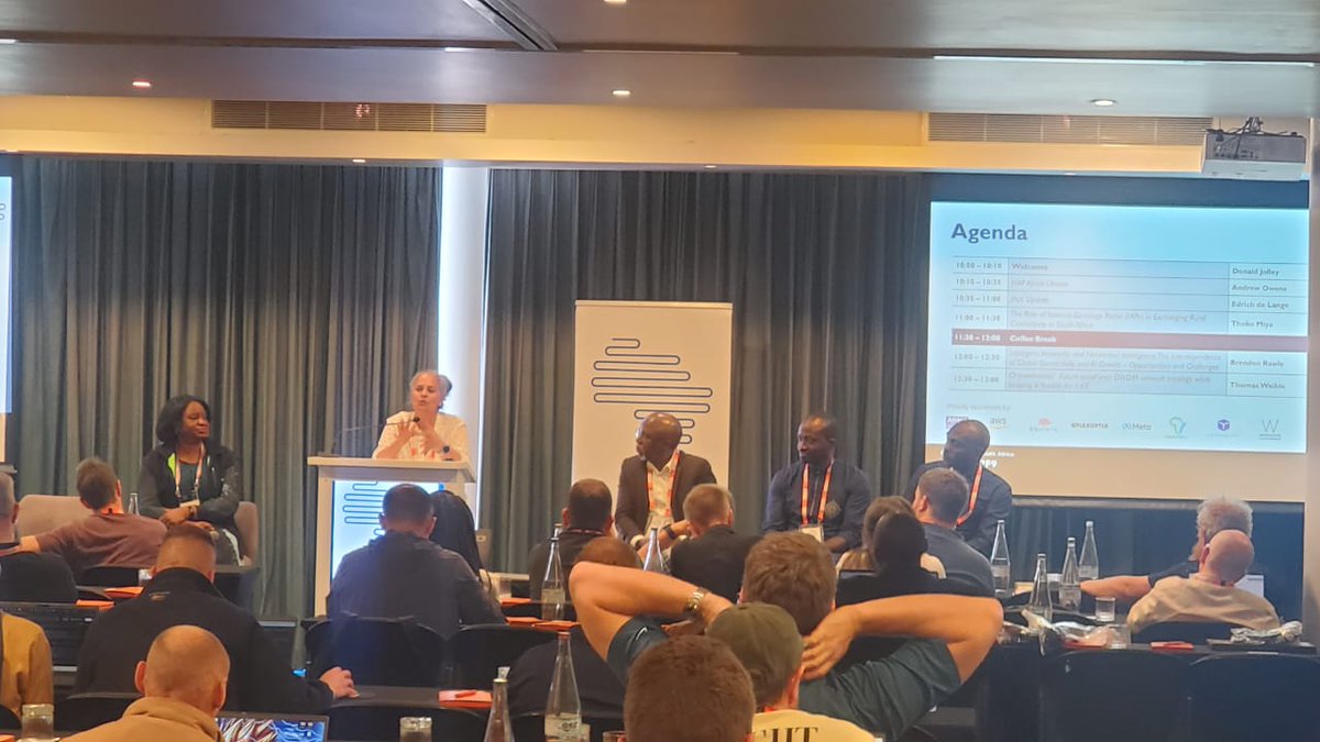Dr. Fiona Asonga represented TESPOK at the South African Peering Forum during the Africa Tech Festival 2025, contributing to the AFRINIC Q&amp;A session focused on strengthening Internet governance and fostering collaboration across Africa’s digital ecosystem.