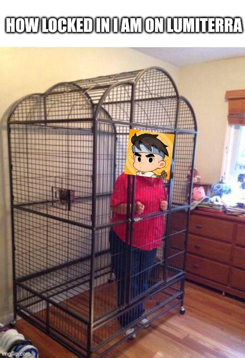 MrArmstronggg's tweet image. Day 71 of posting Lumiterra memes til Mainnet/TGE

POV: How locked in I am on @LumiterraGame

 With just 11 more days to go til @monad mainnet and Lumiterra Survival Season, the community is clearly excited 
Can&apos;t wait to get back into the game

All Eyes on Lumiterra™️