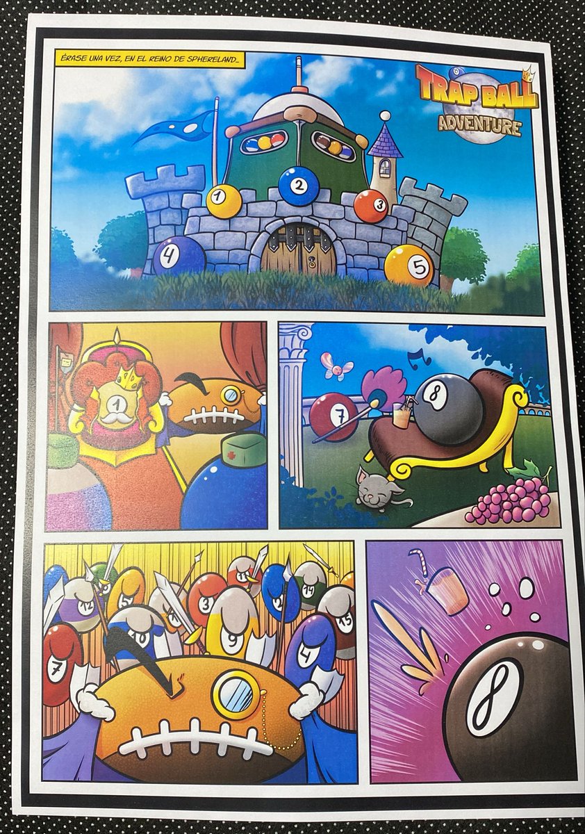 Ya están aquí los posters de Trap Ball Adventure que vamos a regalar a los más fans del juego durante la <a href="/_ExpOtaku/">Gira ExpOtaku 2026</a> en la Zona Indie Games.

¿Queréis uno? Pasa a conocernos y demostrar que sois los más fans. 🫶🎱

Demo: store.steampowered.com/app/3727270/Tr…

#Regalo
#IndieGame
#TalentoIndie