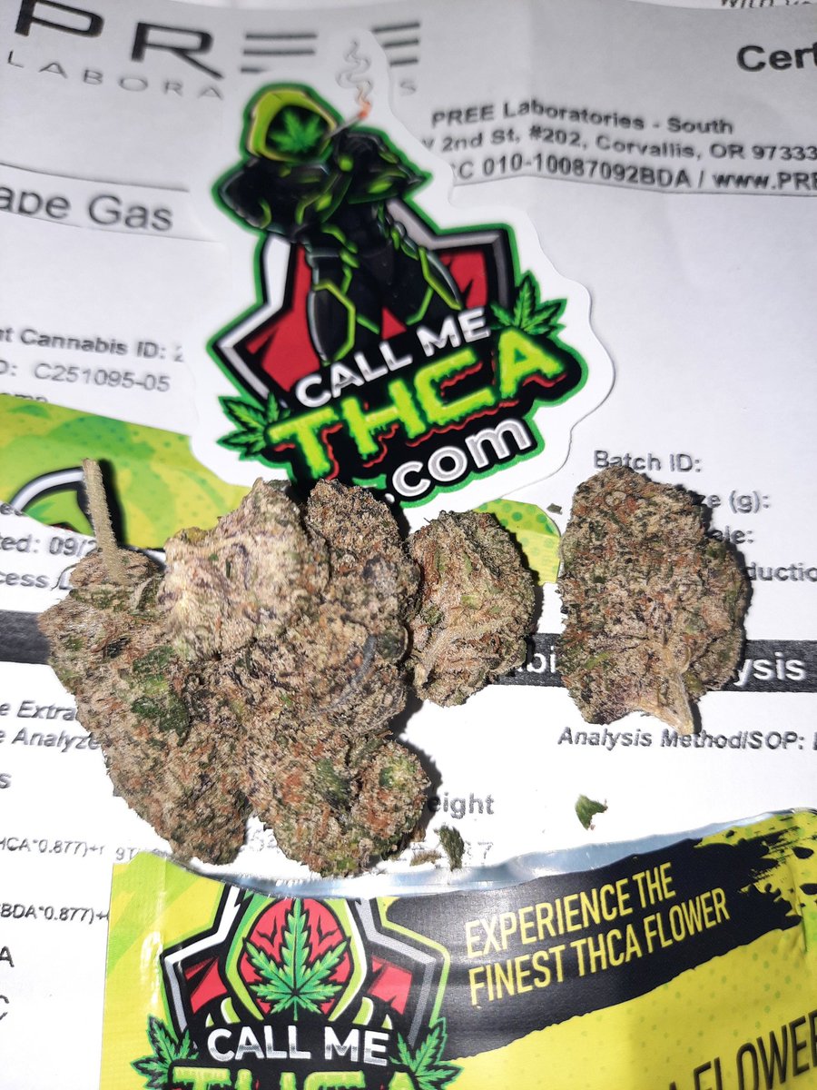 Cportmerch's tweet photo. https://t.co/kvopZMUwCE
Adult Use Only 21+ โ ๏ธ
Happy Danksgiving ๐ฅ
Thank you @CallmeTHCa for this REAL GIVEAWAY Prize of Grape Gas ๐ โฝ๏ธ
Premium Quality Thca Flower
3rd Party Lab Tested w/ COAs
Fast fulfillment and shipping ๐ซ
#CallmeTHCa #Thca #hemp #ExoticThca https://t.co/lzd00a16Lw