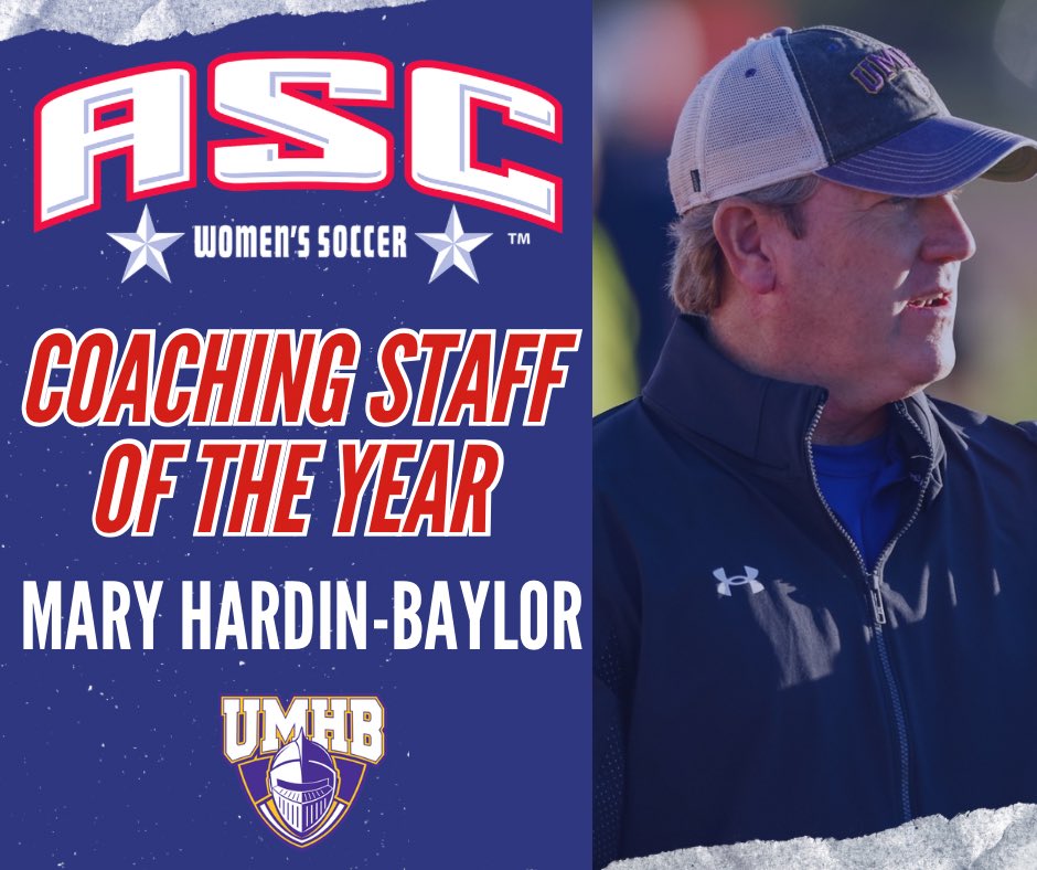 ASC_sports's tweet photo. Congrats to the 2025 ASC Women’s Soccer Co-Coaching Staffs of the Year from Mary Hardin-Baylor and Howard Payne!
#ASCsports #ascsoc #d3soc https://t.co/NDO5DQwMBw