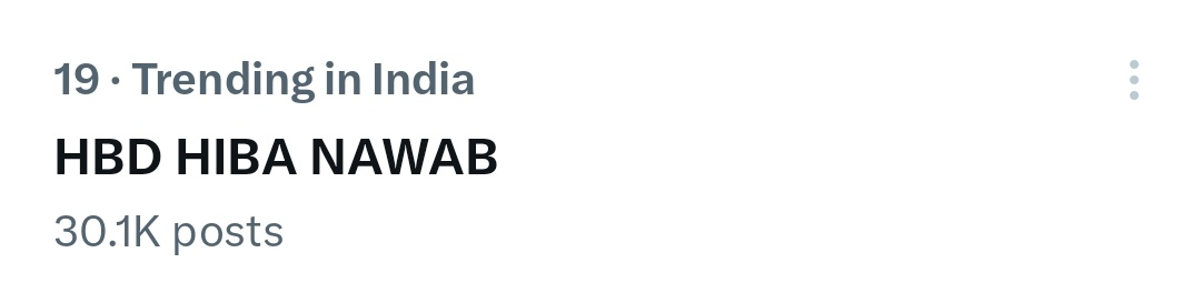 Yaaaaay 30.1k done ✅ 
HBD HIBA NAWAB