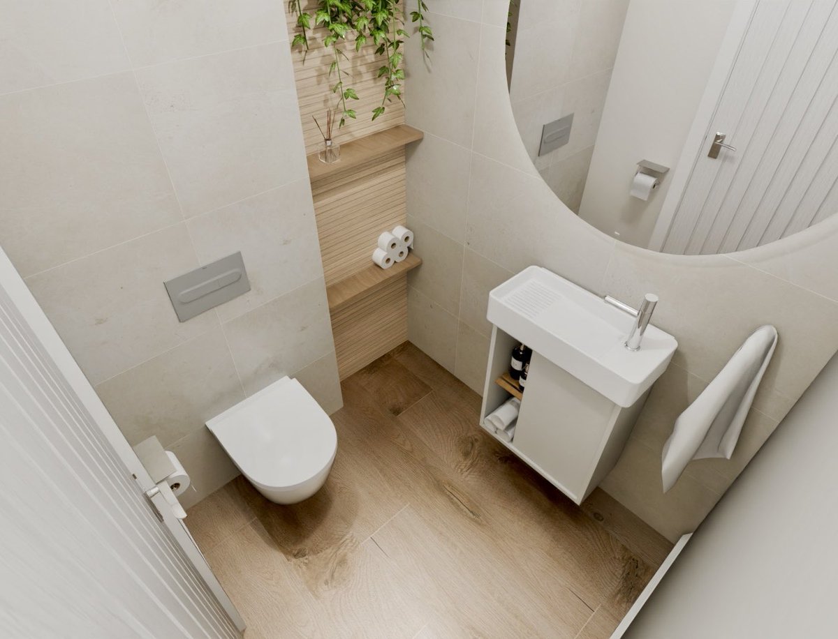 TheTapEndDesign's tweet image. We have this cloakroom on order, pending fitting as part of a three room project for a client currently having a whole home renovation - small but perfectly formed! 

Oversized mirror ✔️ 
Display shelving ✔️ 
Open alcoves ✔️ 
Storage ✔️ 

We think this is the perfect cloakroom 🤍