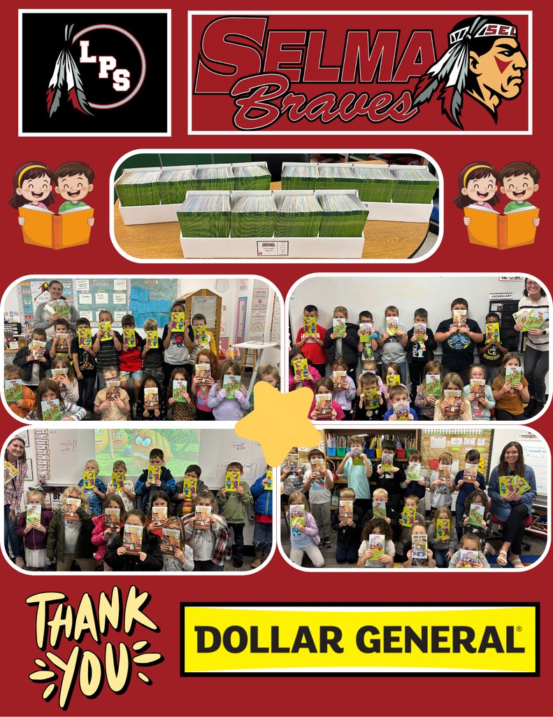 Thank you to <a href="/DollarGeneral/">Dollar General</a> Literacy Foundation for our 2025 youth literacy grant!  Funding received will support our 1st grade students and their reading development through decodable readers.  #DollarGeneralLiteracyFoundation