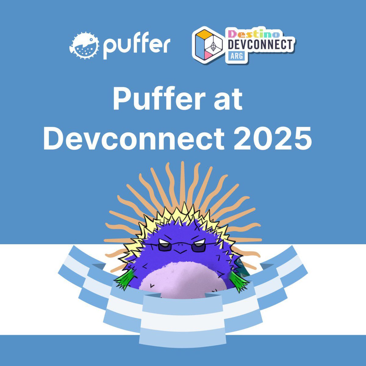 puffer_finance's tweet image. Buenos Aires, we’re coming. 🇦🇷

🐡 The Puffer crew is landing at @EFDevcon to share what’s next for digital asset infrastructure, Ethereum builders, institutions, and more.

Follow this thread as we add more events 👇
