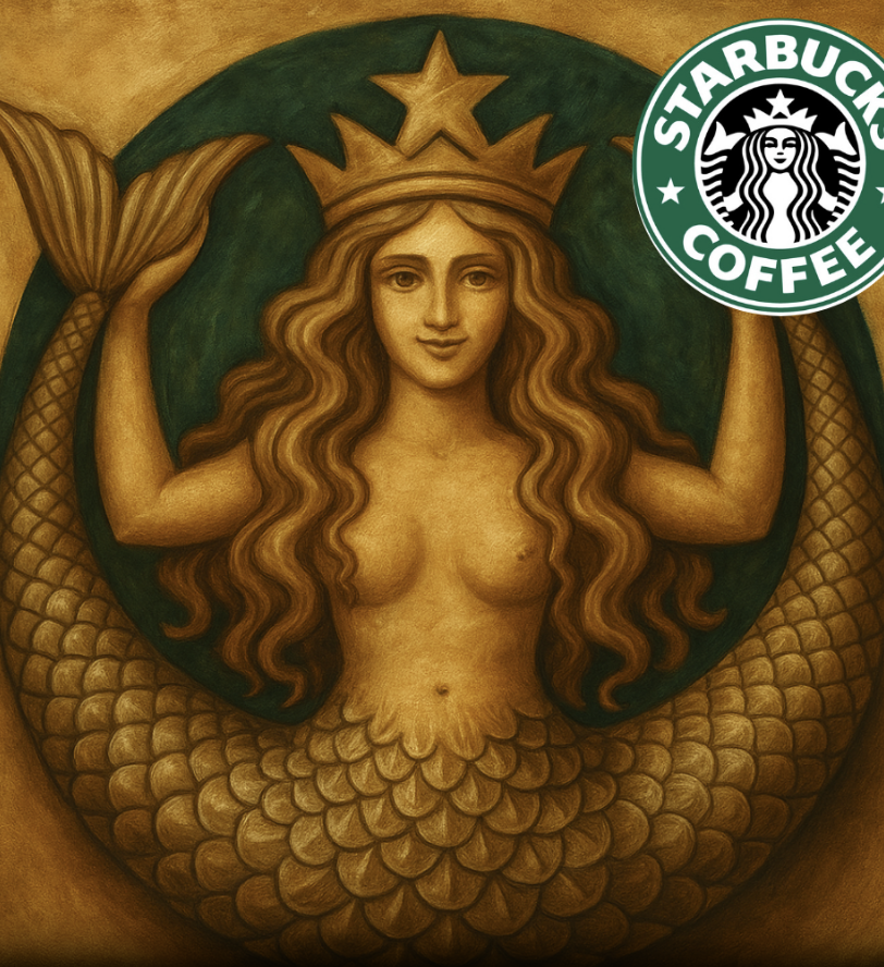 GematriaClub's tweet image. Starbucks Named their Goddess Logo 
SIREn after Greek God ERIS   #Letterology

STARBUCKS =33 ☕️   ERIS =33 🧜‍♀️   NAME =33 🪪
Daily Coffee Worship is a symbolic ritual to the Gods