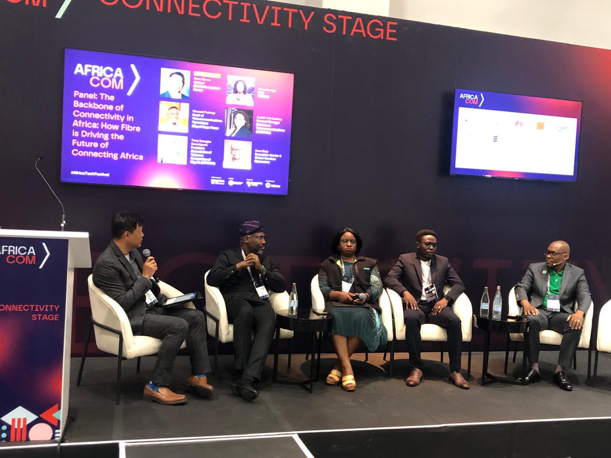 Dr. Fiona Asonga, CEO of TESPOK, participated in a panel discussion during the Africa Tech Festival 2025, highlighting how fibre connectivity is powering Africa’s digital transformation and driving the continent’s connected future.

#AfricaTechFestival
