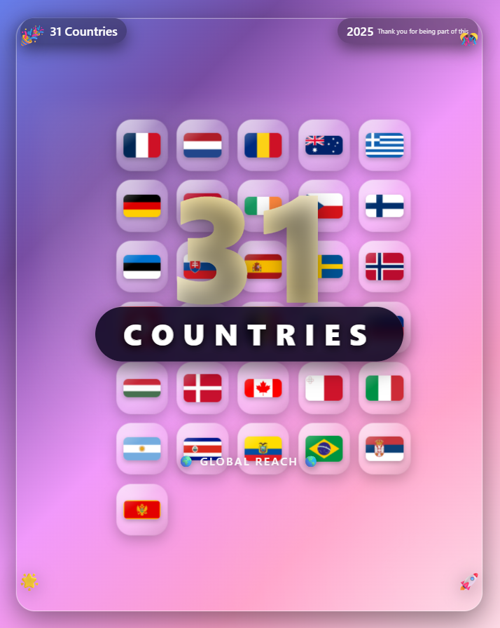 AiRigr's tweet photo. We now have #LEA users in at least 31 countries. Using our tools but don't see your flag here? Get in touch! https://t.co/ySrYcctPxJ