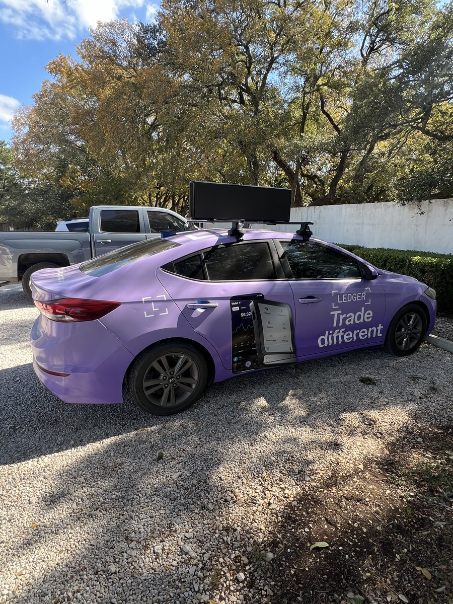 .<a href="/First_Ledger/">First Ledger</a> vehicle spotted here in San Antonio, Texas! We are so back.