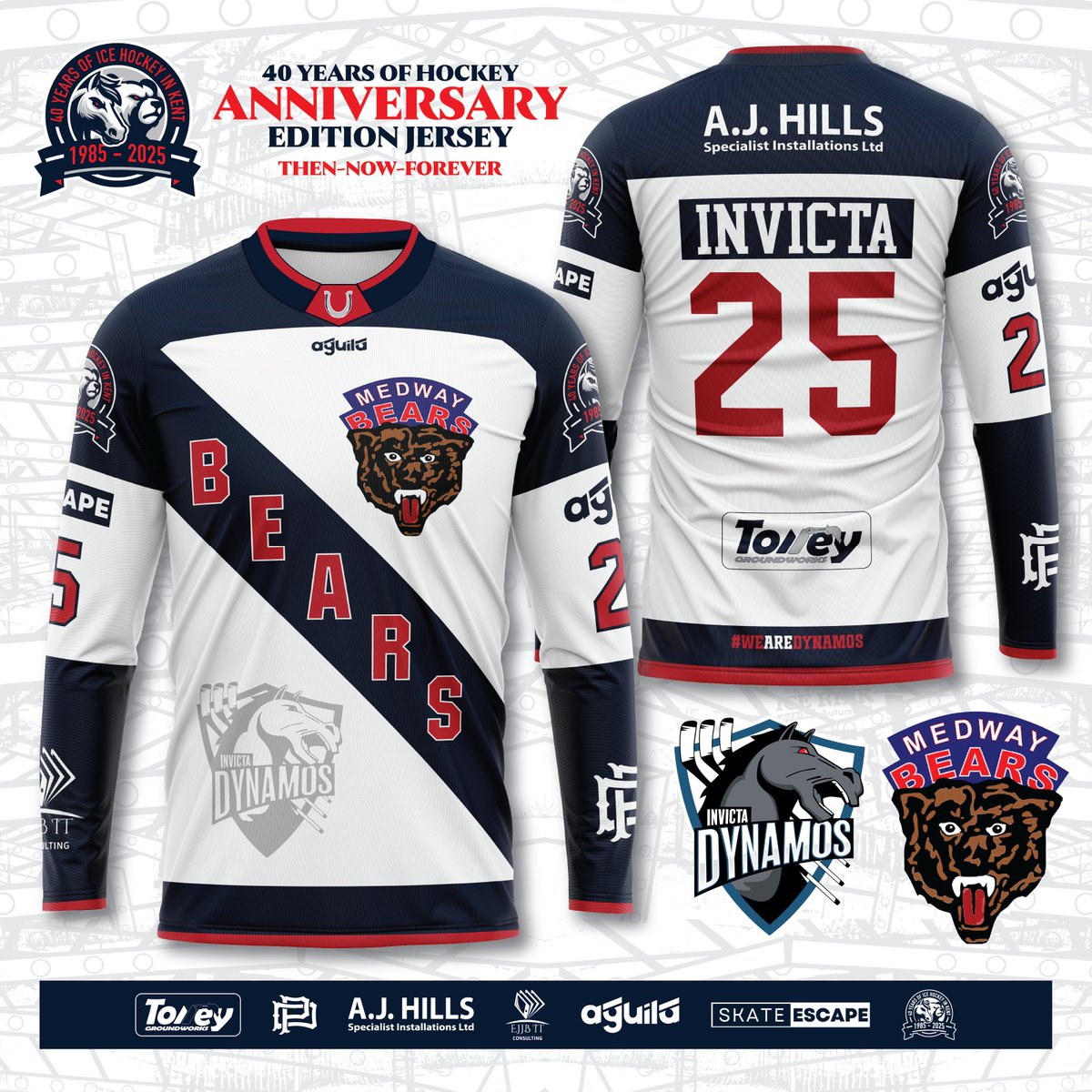 📢 RETRO BEARS JERSEYS – Pre-Christmas Orders Now SOLD OUT!A massive thank you to everyone who ordered. We’re so grateful for the incredible response! 🙌Stay tuned for info on a possible post-Christmas run. We will update when we can.#MedwayBears #InvictaDynamos…
