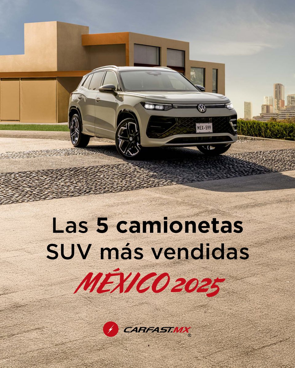 CarFastMty's tweet image. 🚙 Las SUV siguen marcando tendencia en México.

Con datos de la AMDA, te presentamos las 5 más vendidas de octubre 2025: potentes, seguras y listas para cualquier camino.

Descubre cuáles lideran el mercado y elige la tuya.

carfast.mx/las-5-suv-mas-…