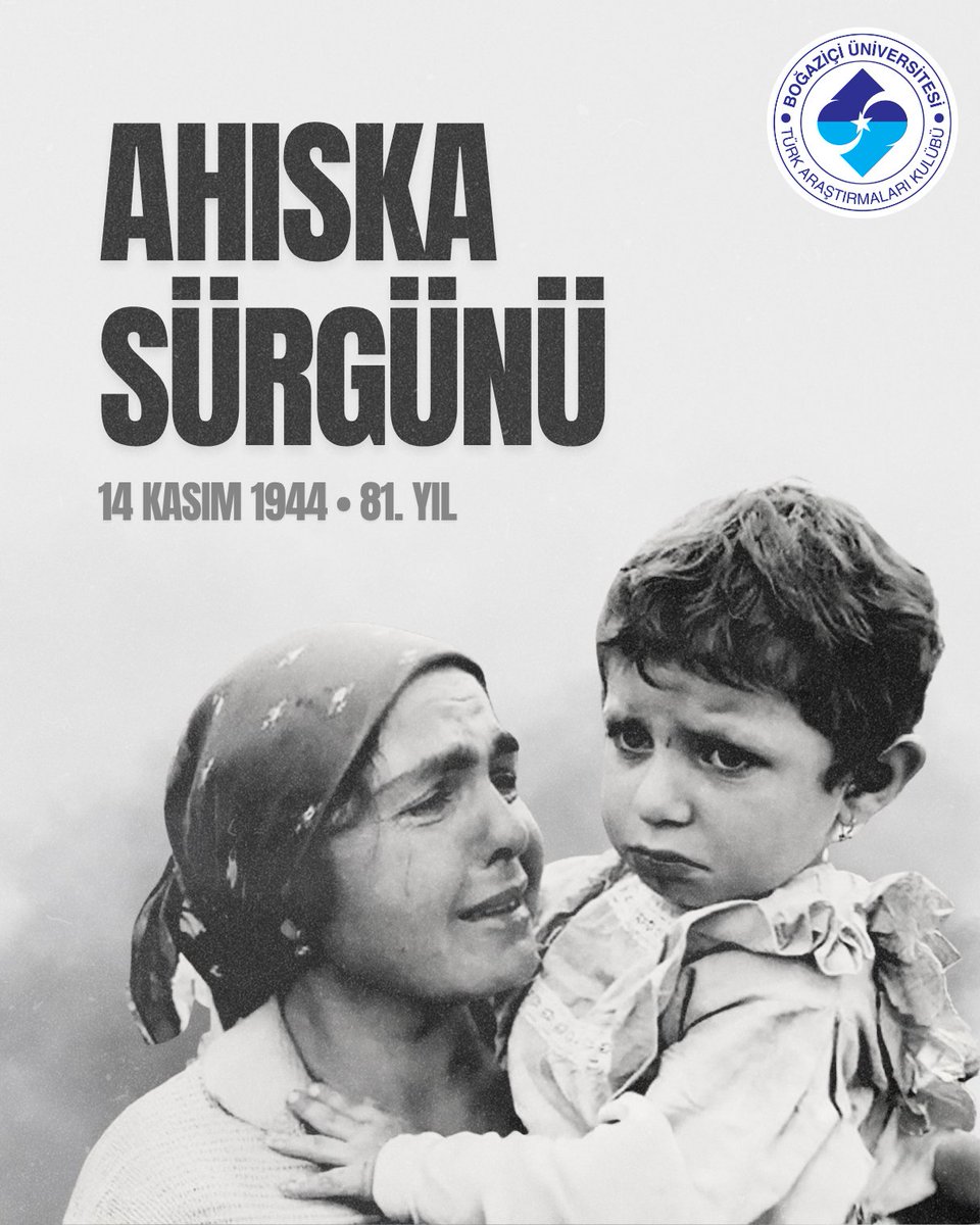 Ahıska Türklerinin Stalin liderliğindeki Sovyetler Birliği tarafından bir gecede trenlere doldurularak doğup büyüdükleri ana vatanlarından zorla sürgün edilişinin yıl dönümünde bu katliamı kınıyor, vefat eden soydaşlarımızı rahmetle anıyoruz.