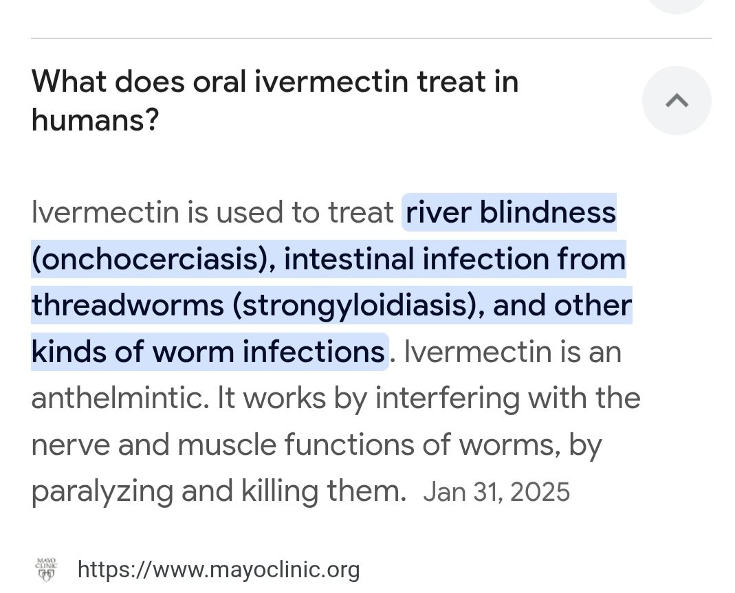 treefactor1's tweet image. Doctor WAsaid they&apos;re not allowed to prescribe Ivermectin

Called every Pharmacy near me including the small shop

They tell me only if I have a prescription

Doctor won&apos;t give me a prescription

I want to do a parasite cleanse 

Should not be controversial or difficult