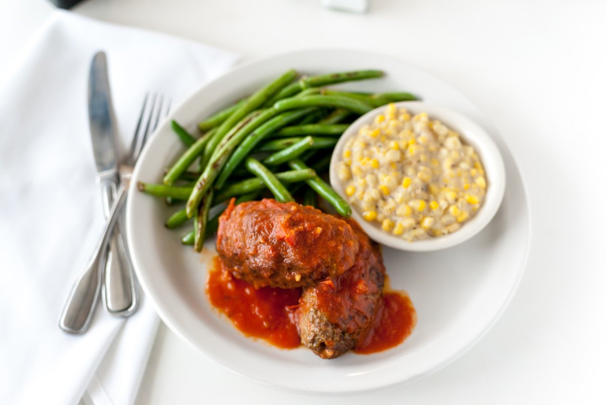 Enjoy a hearty Meatloaf special this Thursday for just $12.49 at lunch and $13.49 at dinner!