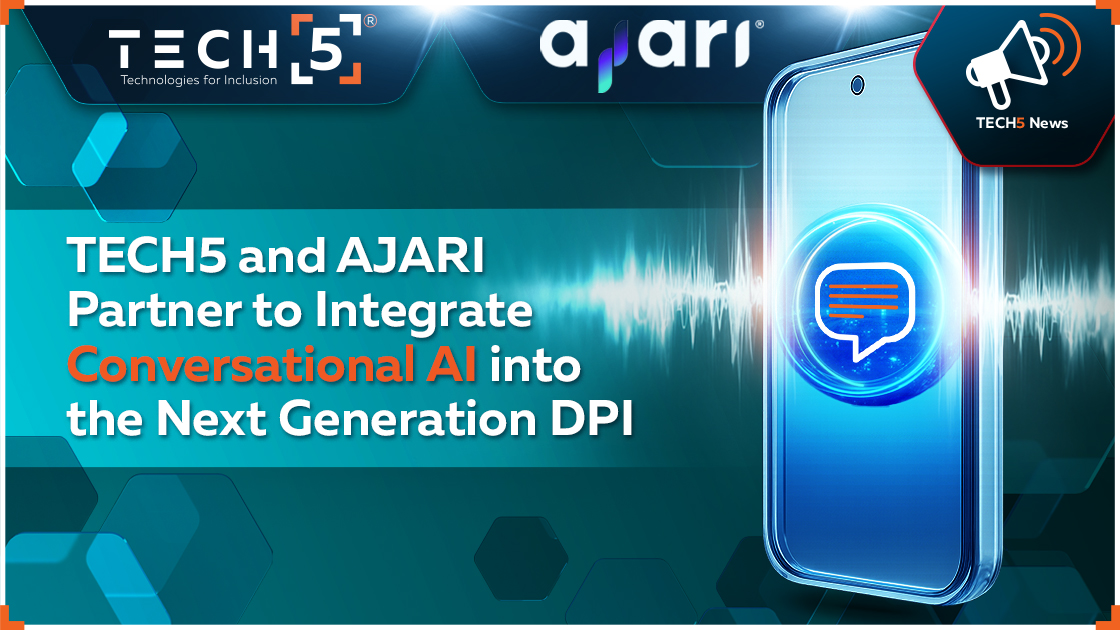 TECH5 and AJARI have signed a strategic partnership agreement. As part of this collaboration, TECH5 will integrate AJARI’s multilingual voice-based conversational AI agent, NISA, into the T5-OmniTrust platform to develop advanced AI assistants: tech5.ai/tech5-and-ajar…