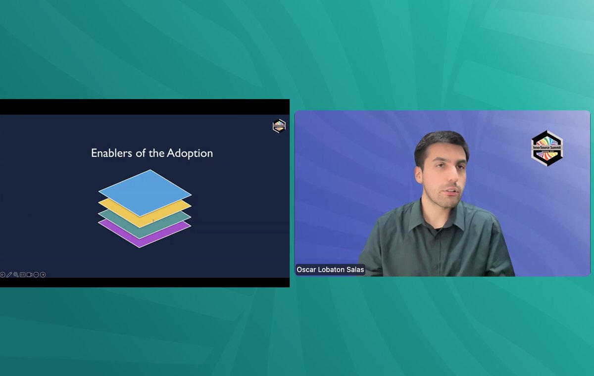 InnerSourceOrg's tweet image. Join Oscar Lobaton Salas from @Credicorp online! He’s giving a session on Building Bridges: Scaling InnerSource. #InnerSourceSummit2025