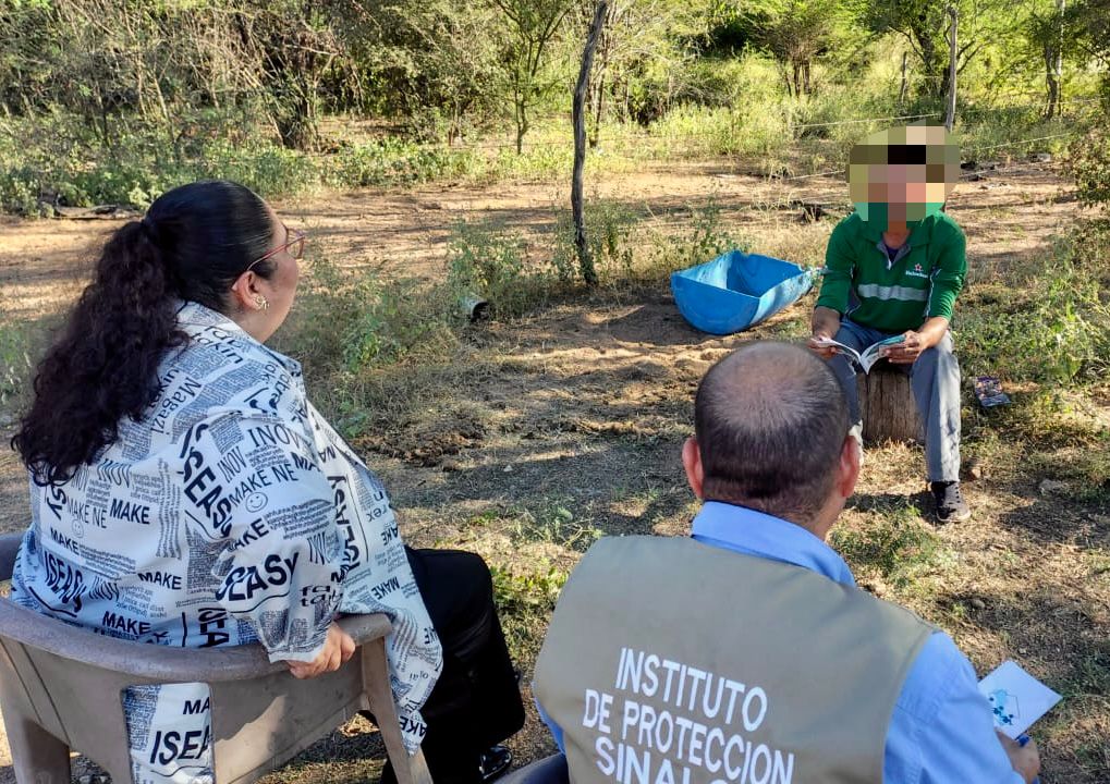 InstitutodePro's tweet image. A través del programa itinerante, continuamos fortaleciendo las acciones de prevención con espacios de capacitación, afiliación al programa IMSS-Bienestar y acercamiento con estudiantes, personas defensoras de #DDHH y #Periodistas en los municipios de #ElFuerte y #Guasave.