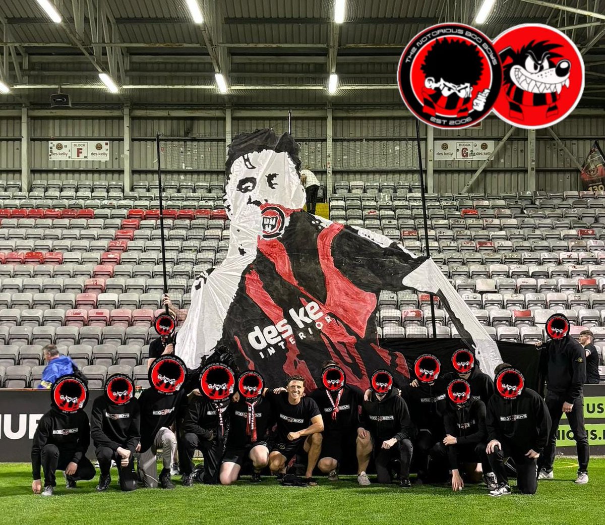 NBBDublin06's tweet photo. Bohemian through and through ✊ 

Thank you for your service Bucko ❤️🖤 https://t.co/OfBRJ9jgV8