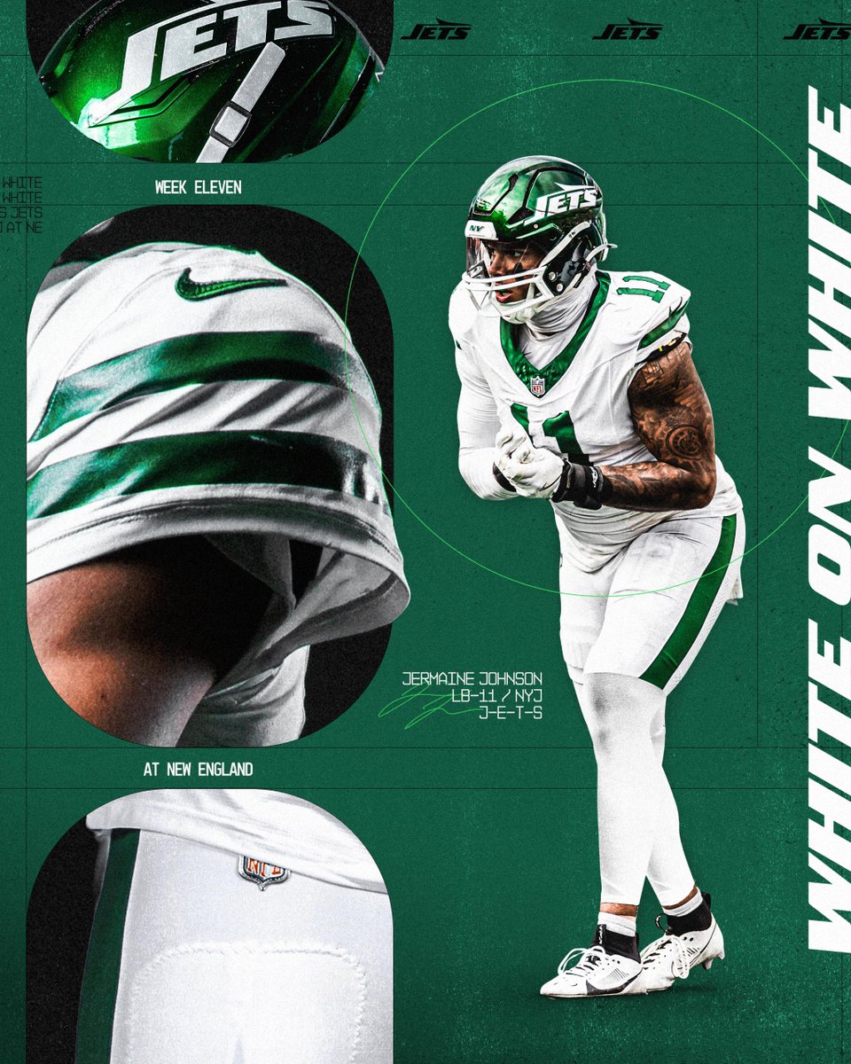 Suiting up in all white for TNF