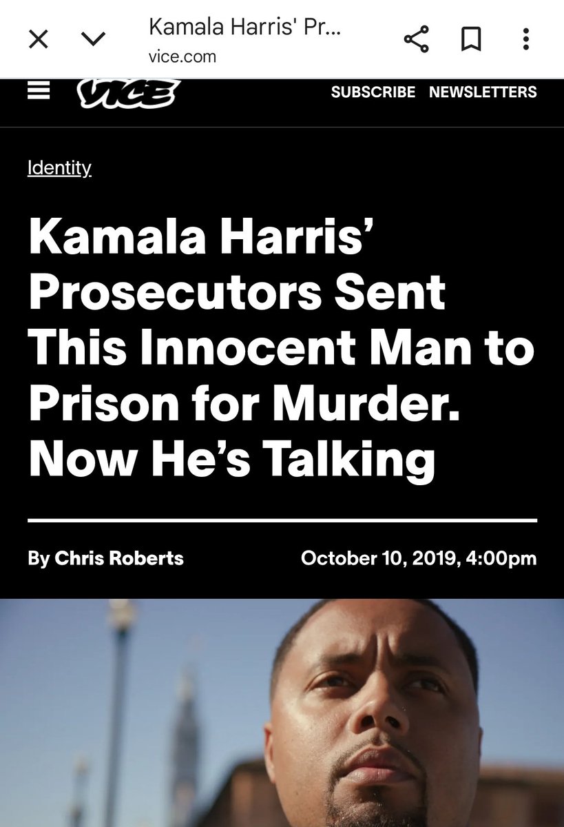<a href="/QondiNtini/">Qondi</a> She locked up innocent Black men, no big deal to you? 😒 This is why they sealed Kamala's DA records.